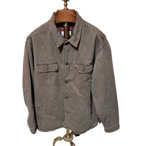 Vintage Y2K Painter's Old Navy Mens Chore Barn Canvas Coat Size XL